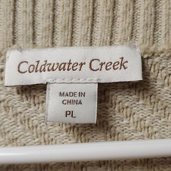 Coldwater Creek womans sweater, PL - Picture 2 of 4